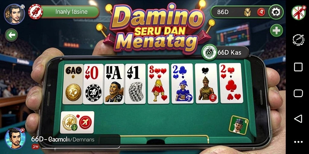 Tampilan gameplay 66D yang menarik dan interaktif.