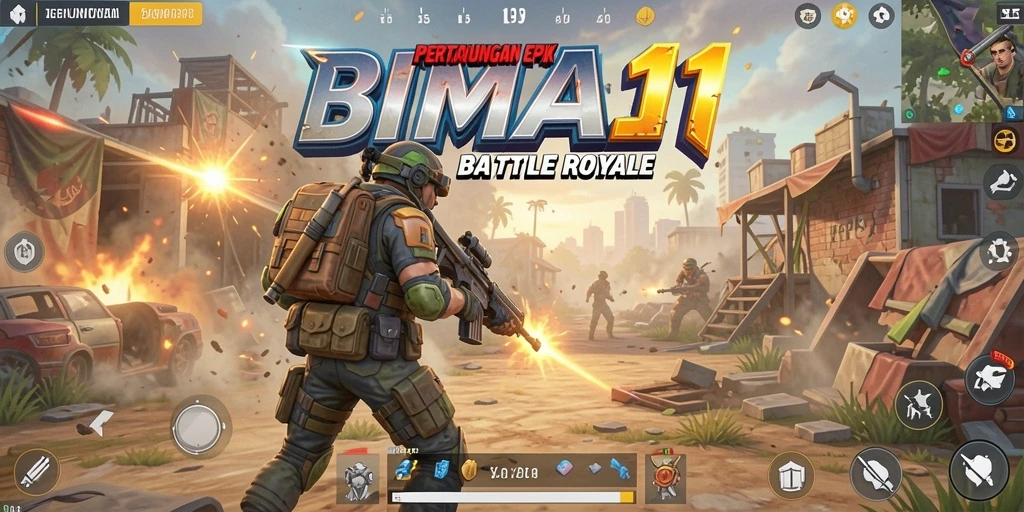 Tangkapan layar dari gameplay seru di BIMA11 yang penuh aksi.