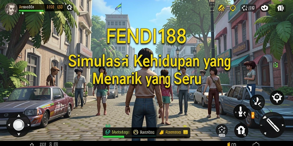 Tampilan seru gameplay FENDI188 dalam dunia simulasi.