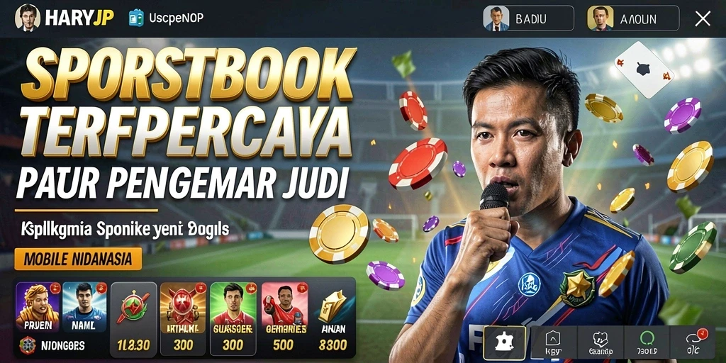 Tampilan gameplay Sportsbook HARAPJP yang menarik dan interaktif.