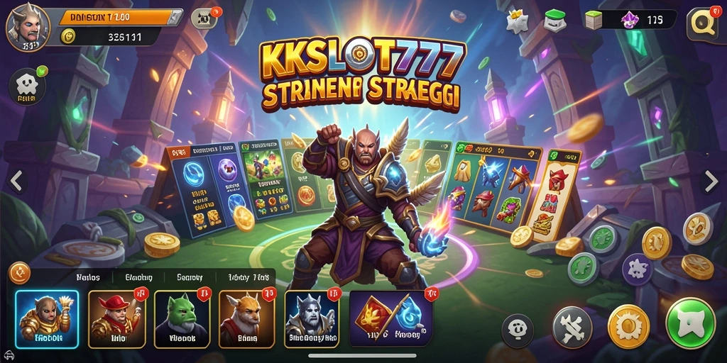 Tampilan gameplay menarik dari KKSLOT777 yang menguji strategi.