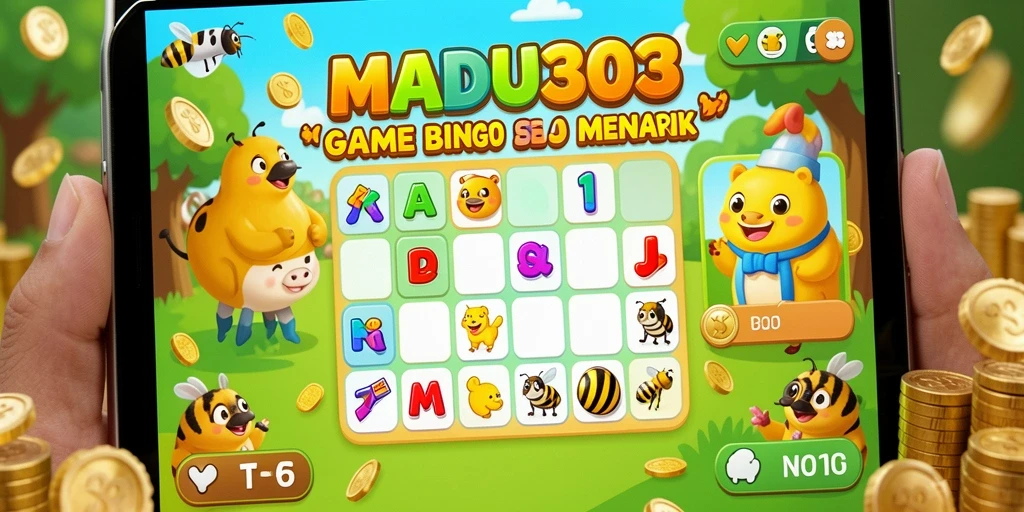Tampilan gameplay Bingo yang menarik di MADU303.