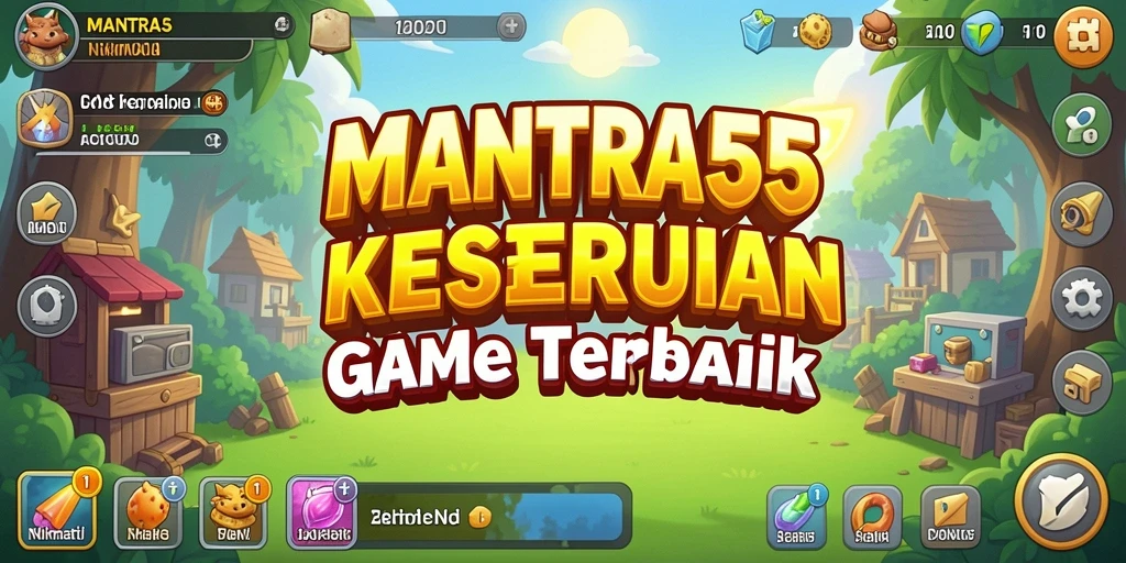 Tampilan gameplay Idle yang menarik dalam MANTRA55.