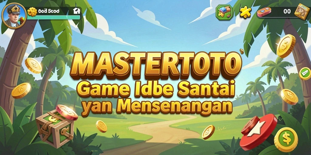 Tampilan gameplay MASTERTOTO dengan mekanisme Idle yang menarik.