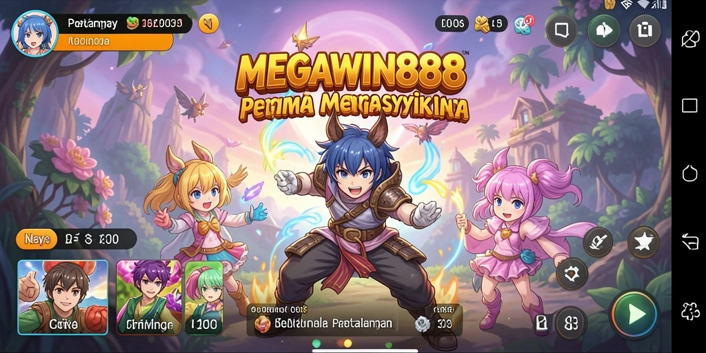 Tampilan menarik dari gameplay MEGAWIN888 yang penuh aksi.