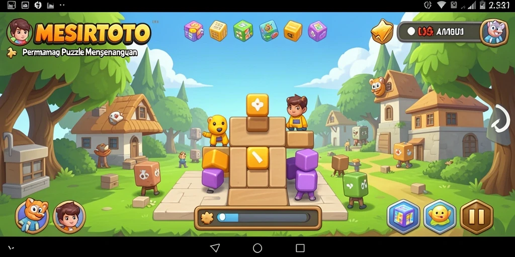 Screenshot gameplay MESIRTOTO yang menarik dan menantang.