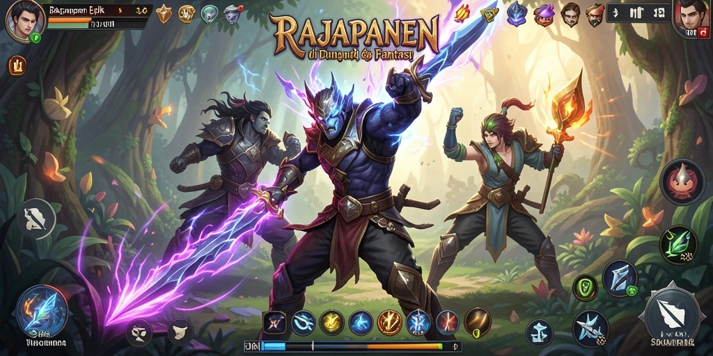 Tampilkan gameplay Fighting yang seru dan mendebarkan di RAJAPANEN.
