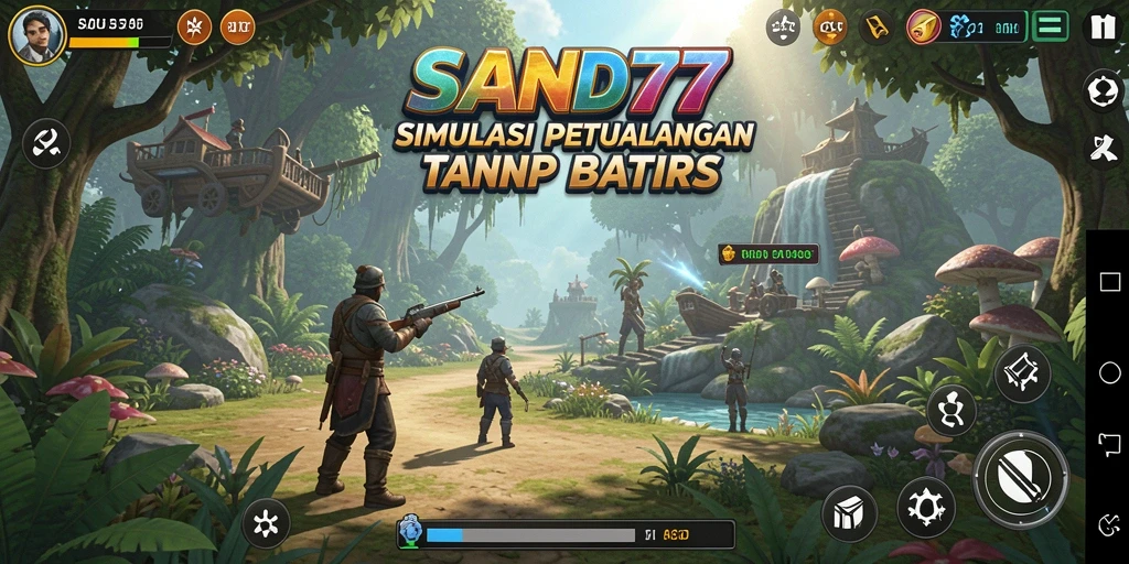 Tampilan gameplay SAND77 yang mengasyikkan dan penuh warna.