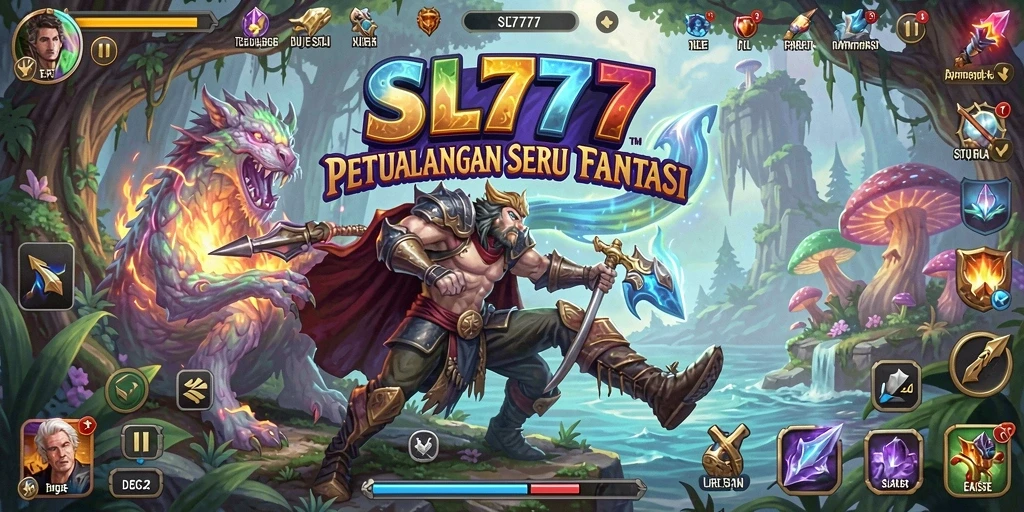 Tampilan gameplay petualangan seru di SL777.
