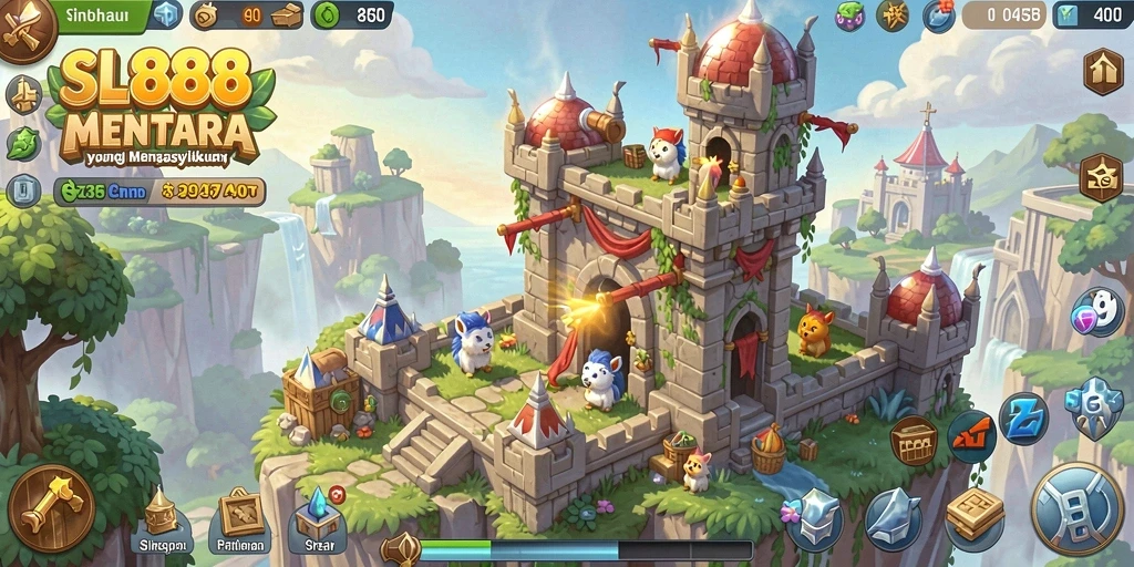 Tampilkan gameplay tower defense yang seru dan mendebarkan di SL888.