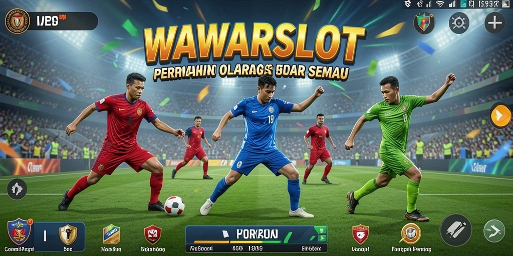 Tampilan screenshot utama WAWARSLOT menampilkan aksi kompetisi olahraga yang mendebarkan.