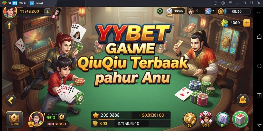 Gameplay seru QiuQiu di YYBET dengan teman-teman.